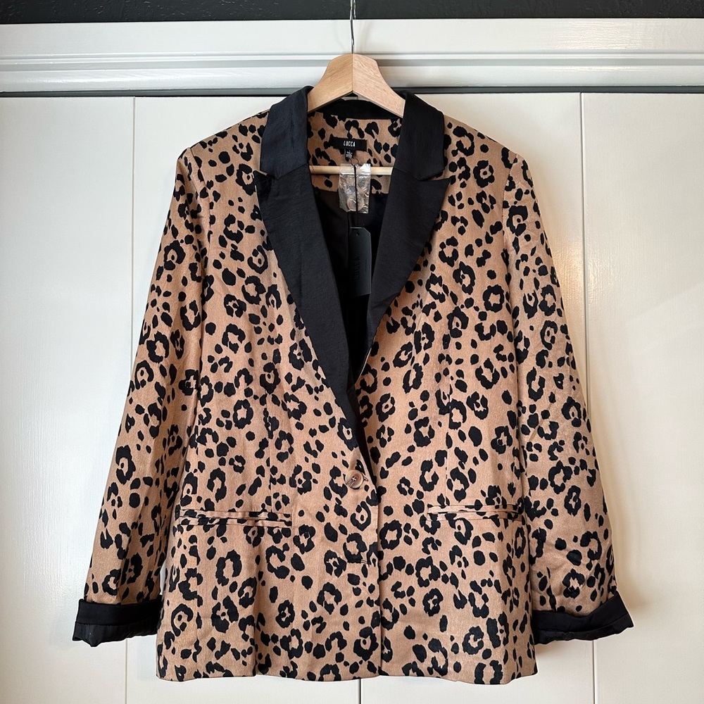 Lucca Leopard Jacket.